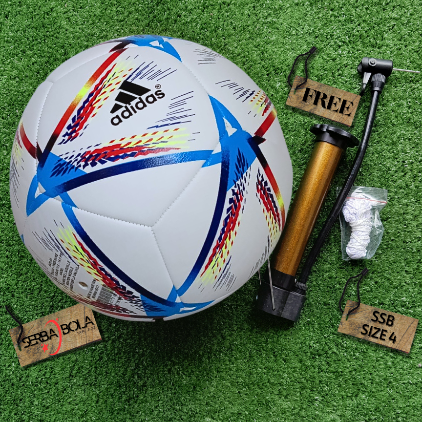 Bola sepak bola ssb adidas alrihla pildun qatar size 4 bola kaki anak ssb latihan no 4