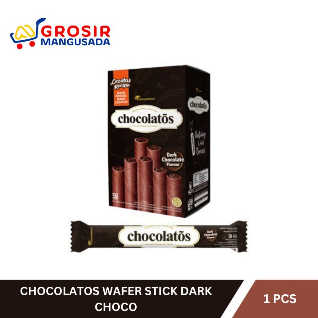 

Gery Chocolatos Wafer Stik Dark Chocolate 15gr