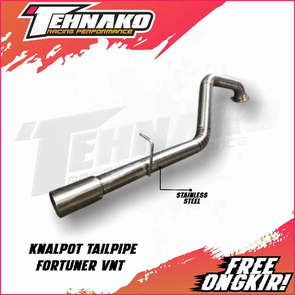 TAILPIPE BOLT ON MOBIL FORTUNER VNT - TEHNAKO