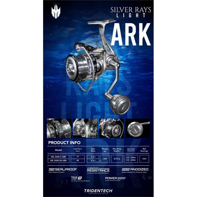 Tridentech Silver Rays Light 2023 SRL5000-XH ARK