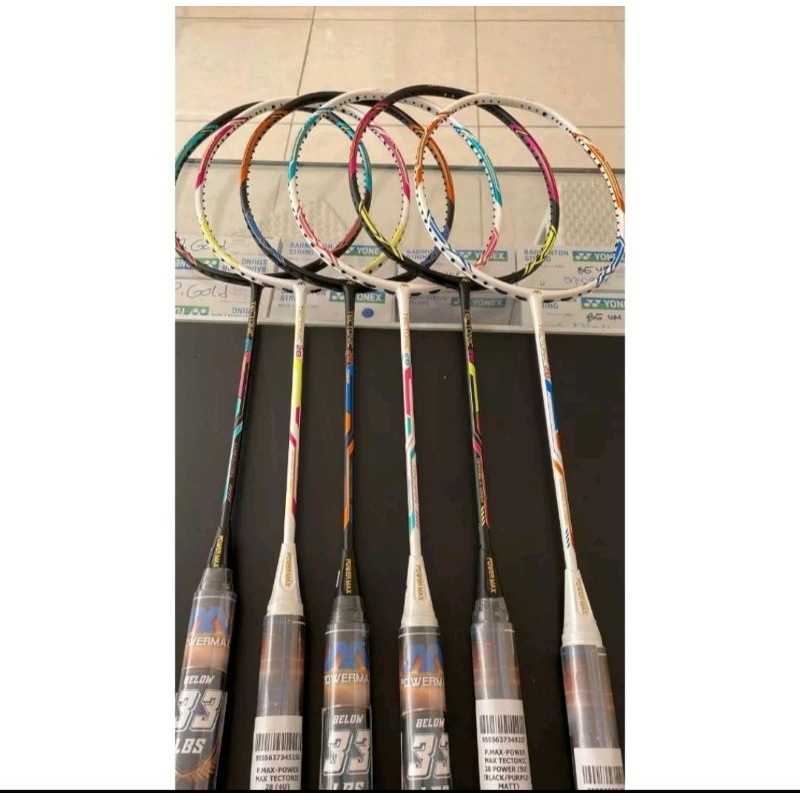 RAKET BADMINTON POWER MAX TECTONIC 28 ORIGINAL TERMURAH