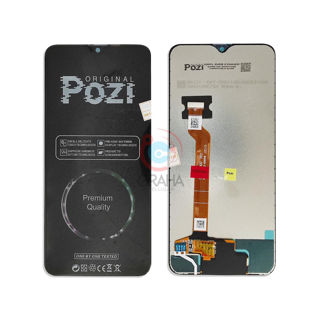 LCD REALME 2 PRO / F9 / F9 PRO ORI POZI FULLSET TOUCHSCREEN