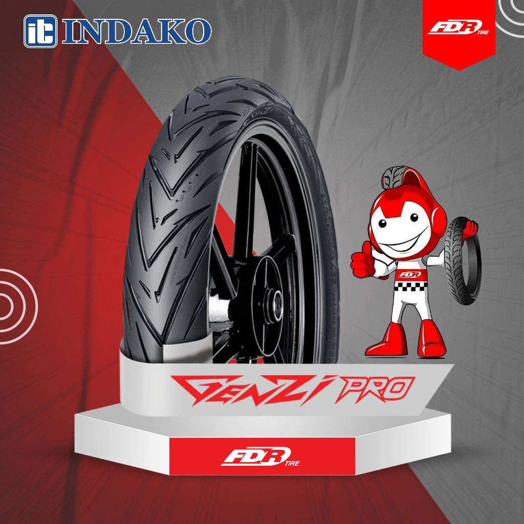 FDR TL GENZI PRO RING 14 Ban Motor Tubeless