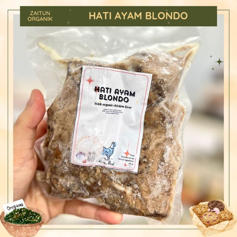

Hati ayam blondo lauk pauk mam meal organic chicken
