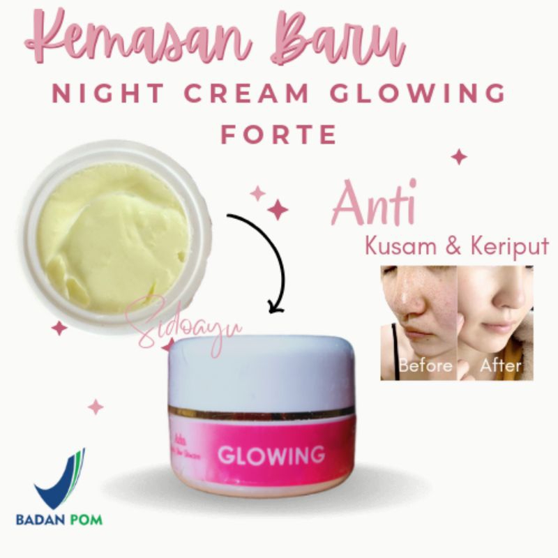 CREAM MALAM GLOWING FORTE