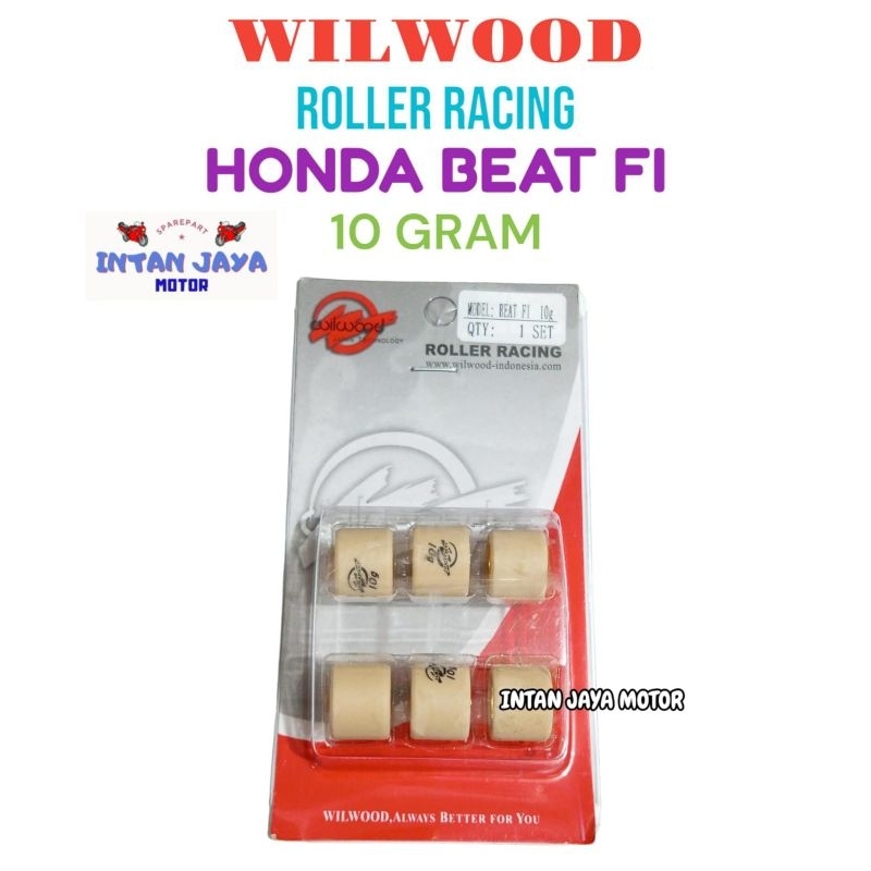 1 SET WILWOOD ROLLER RACING HONDA BEAT FI 10 GRAM ROLER RACING BEAT FI 10GRAM 10G ROLLER BEAT RACING