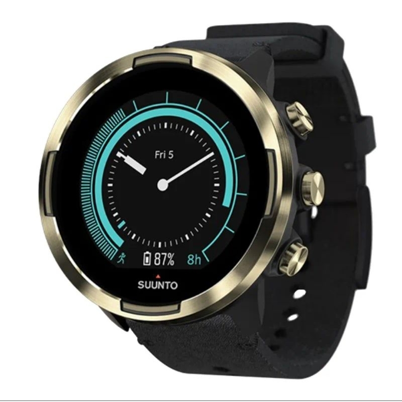 Suunto 9 Baro SS050253000 - Smartwatch - Jam Tangan Pria - Hitam Gold - Original - Garansi Resmi