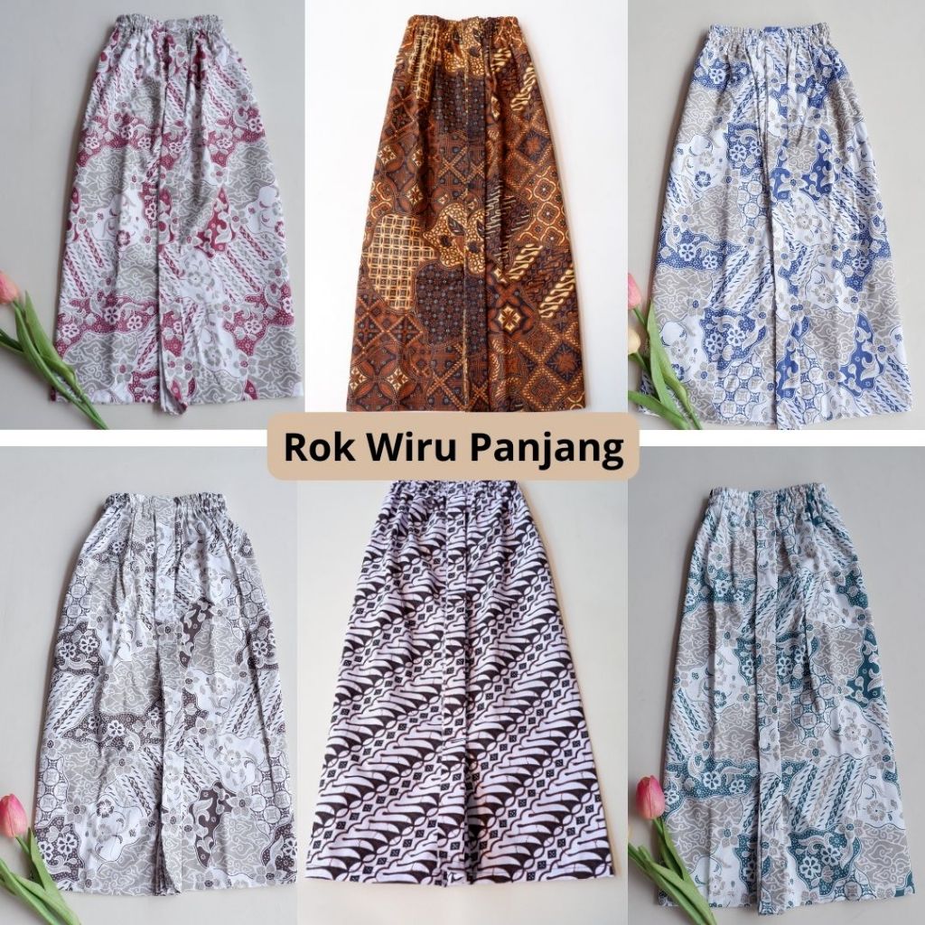 Rok Batik Wiru Panjang/Rok Kebaya Anak