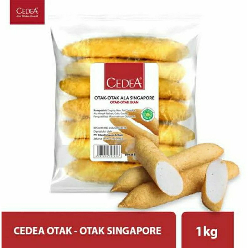 

cedea otak-otak singapore 500 gr dan 1 kg