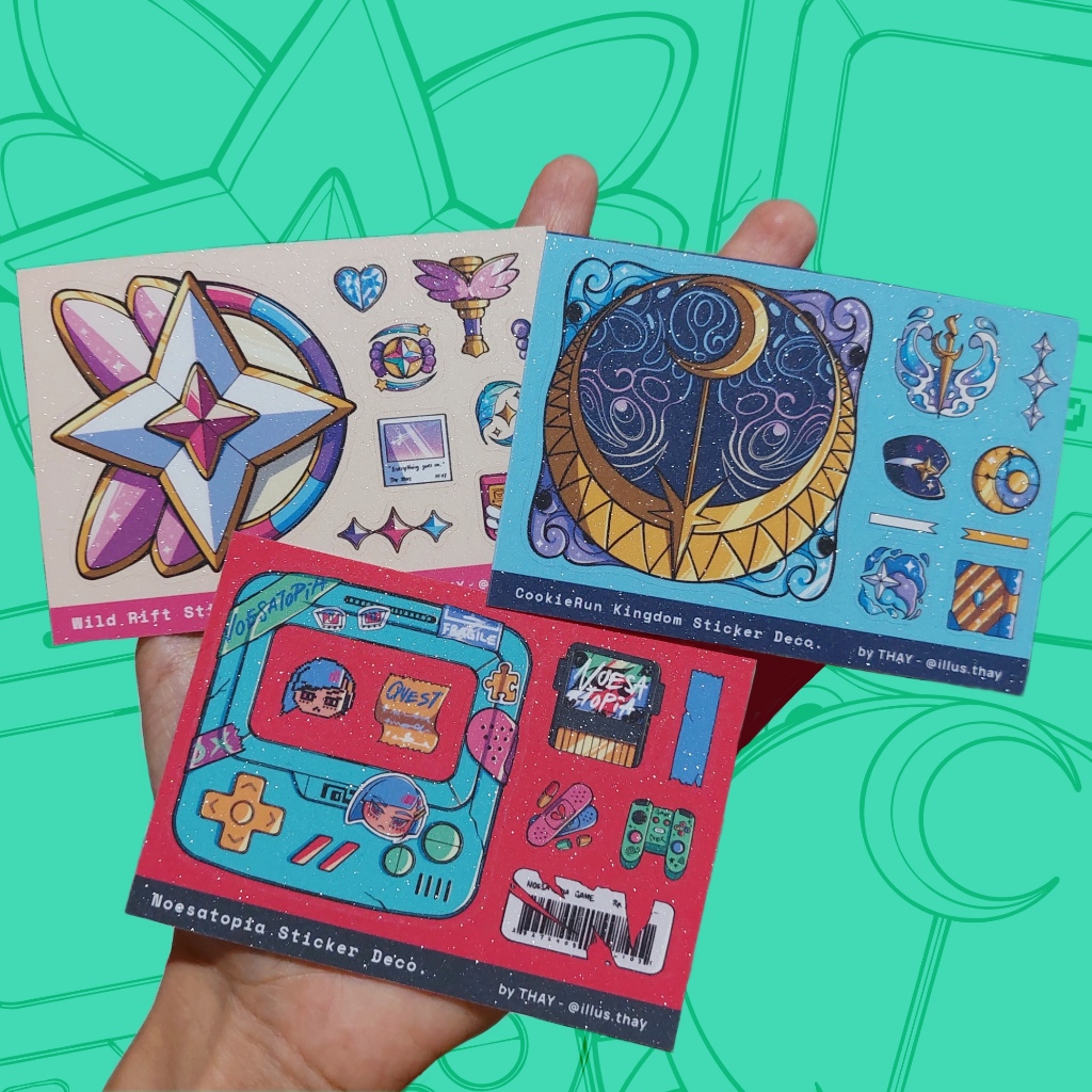 

Mini Aesthetic Sticker Deco By THAY