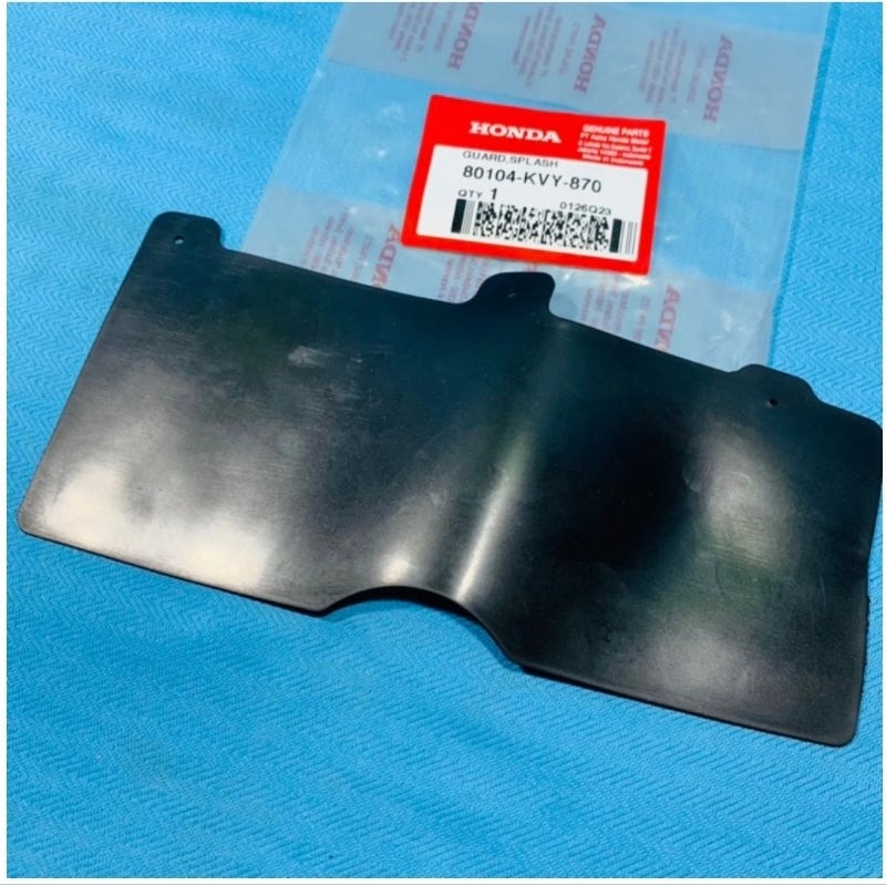 Splash Guard Karet Penahan Lumpur Bawah Spakbor Belakang Beat Karbu 80104KVY870 AST RB8