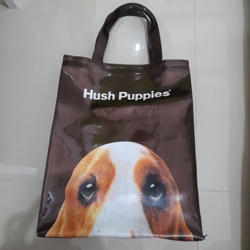 PRELOVED TOTE BAG HUSH PUPPIES LARGE