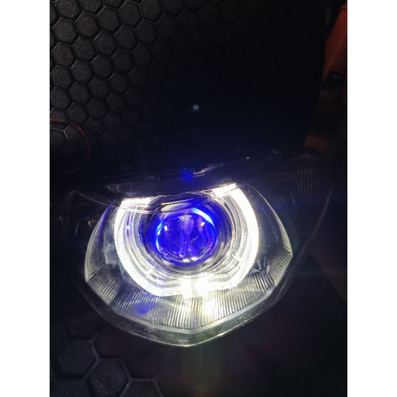 LAMPU DEPAN MIO SMILE MIO NEW BILED PROJIE 4.5INC