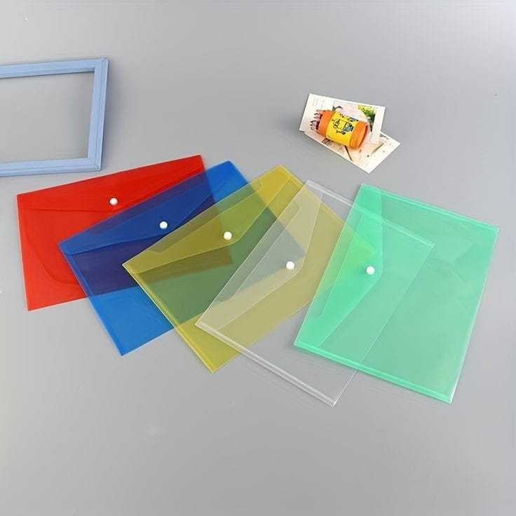 

SEMPURNA1688 - Map Plastik 1 Kancing Folio Map Plastik Warna Kancing satu