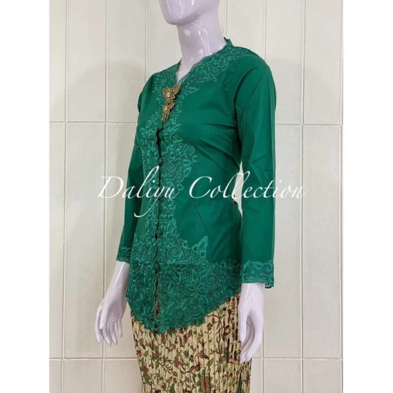 Atasan Kebaya Senada Bordir Polos/Kebaya Encim Betawi