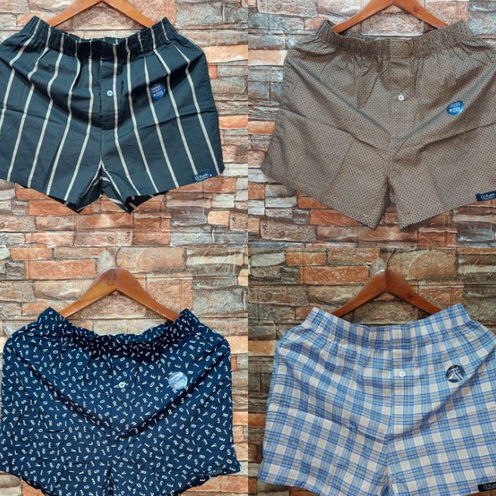 Terbaru 33 Gnath Celana Boxer Pria Wanita Dewasa Bahan Katun Premium Motif Printing