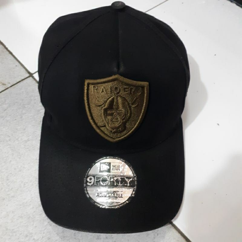 RAIDERS CAPS NEW ERA / TOPI NFL SECOND MURAH