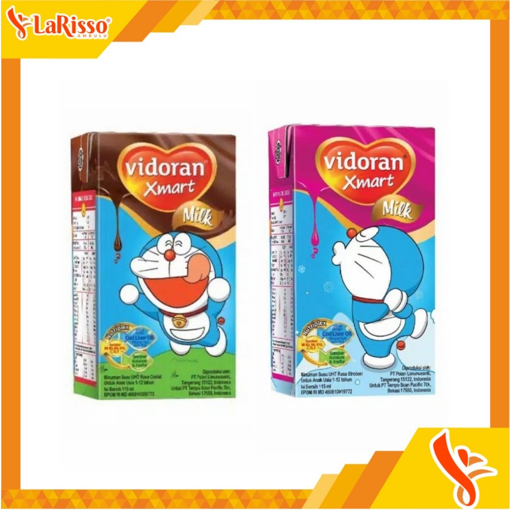 

VIDORAN XMART SUSU UHT 110ML ALL VARIAN (5'S)