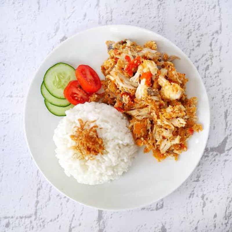 

Catering nasi ayam geprek/catering harian menu ayam geprek/masakan Sunda/catering Bandung/catering instan free es teh manis free tahu tempe