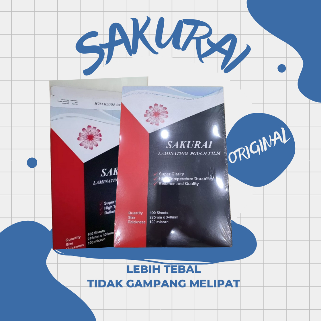 

Plastik Laminating Sakurai F4 (SATUAN)