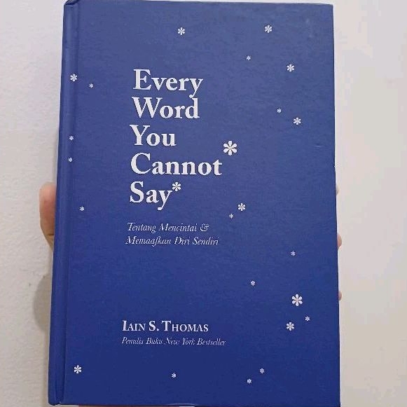 Novel Buku Every Word You Cannot Say preloved