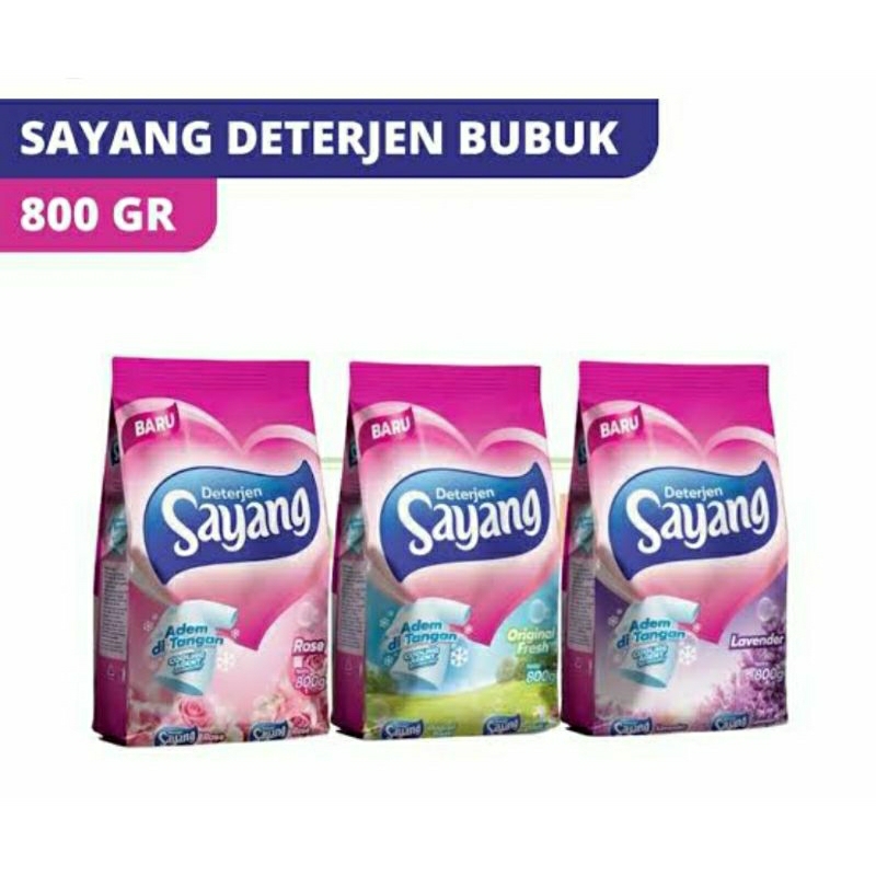 Sayang detergen 800gr