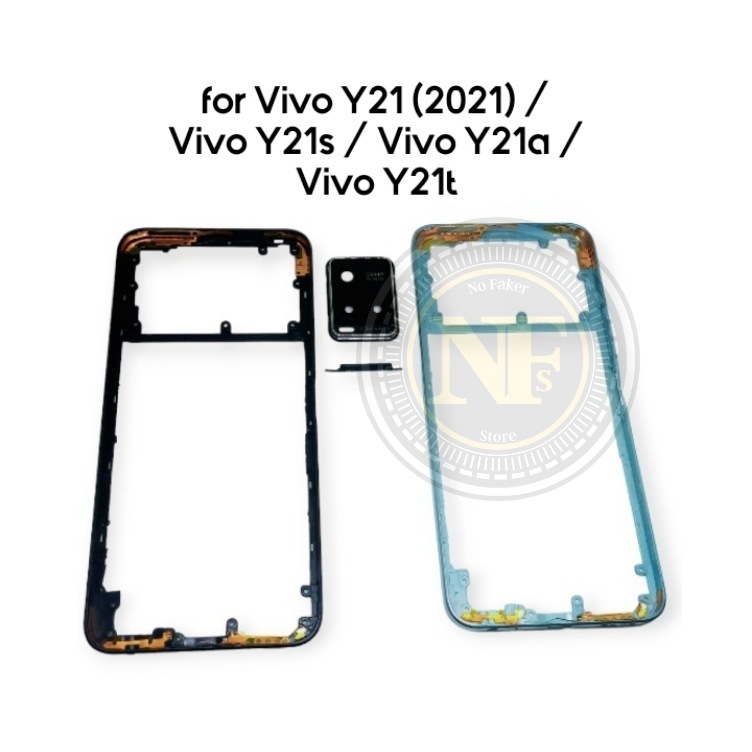 Bazel / Bezel Vivo Y21s | Tutup Mesin Y21 2021 / Y21a / Y21T