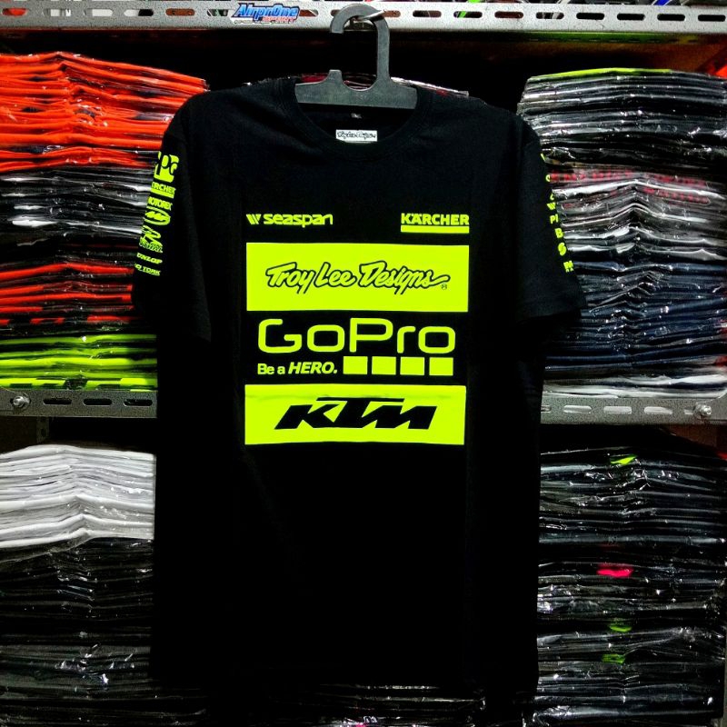KAOS KTM GOPRO BAJU TRAIL T-SHIRT MOTOR CROSS