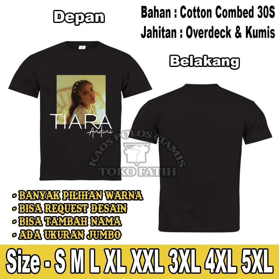 Kaos Dewasa TIARA ANDINI Combed 30S
