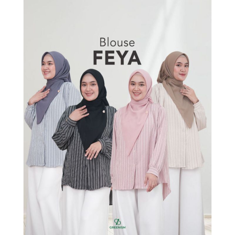 Feya Tunik by greenism qualify premium