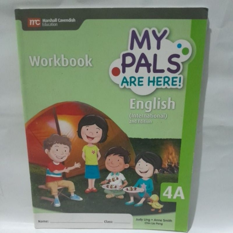 Buku My pals are here English 4A workbook