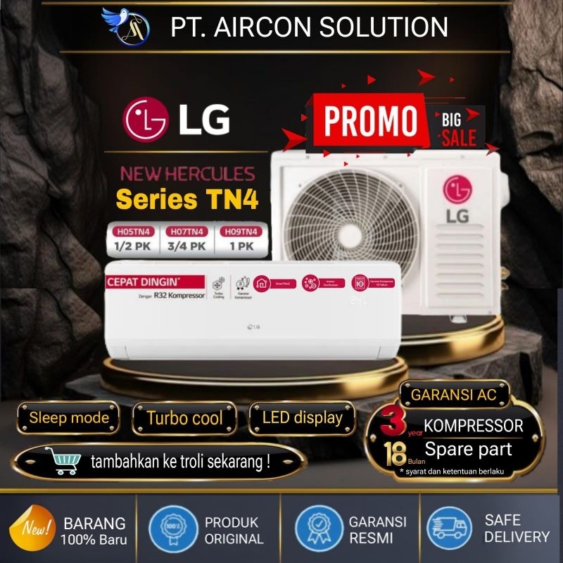 AC LG HERCULES 1 PK series H09TN4 + pasang