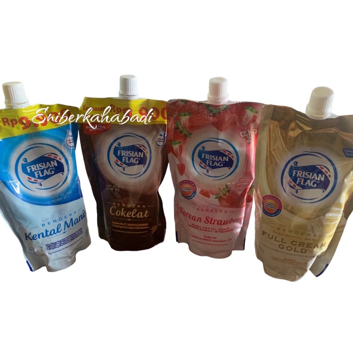 

QHDF766 Terbaru Frisian Flag Pouch Creamer coklat Korean Stawberry 26mlGold Pouch 28ml exp date Juni 224