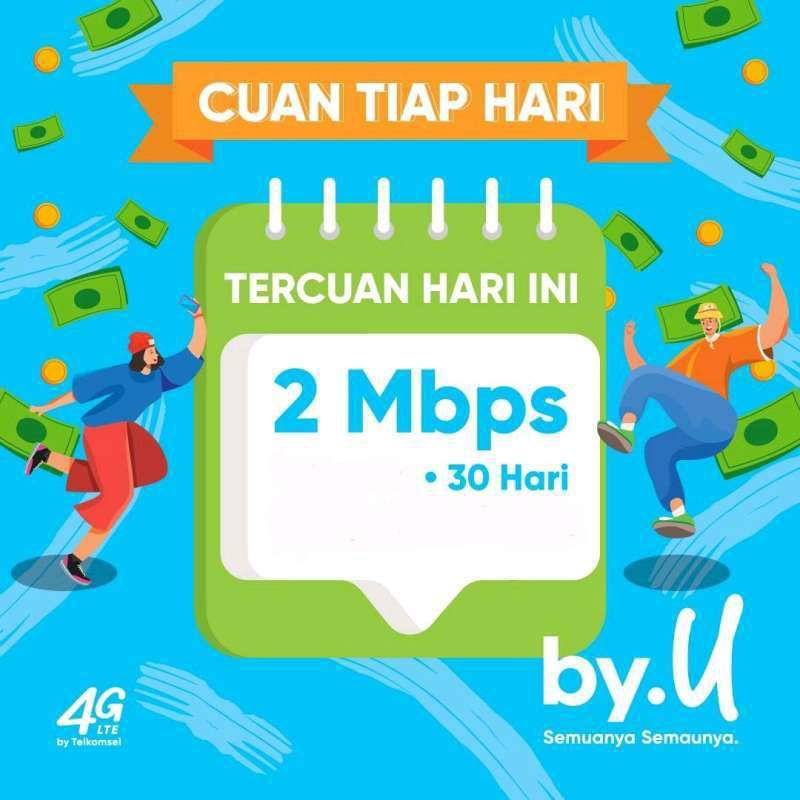 Data Unlimited 2Mbps - 30 Hari FUP 100GB