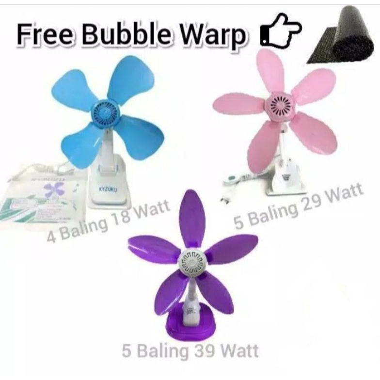 Special Edition Kipas Angin Jepit Kyzuku 18 watt  29 watt  39 watt  Kipas jepit  kipas dinding  Kipa