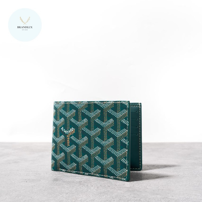 GOYARD Victoire bifold wallet Green