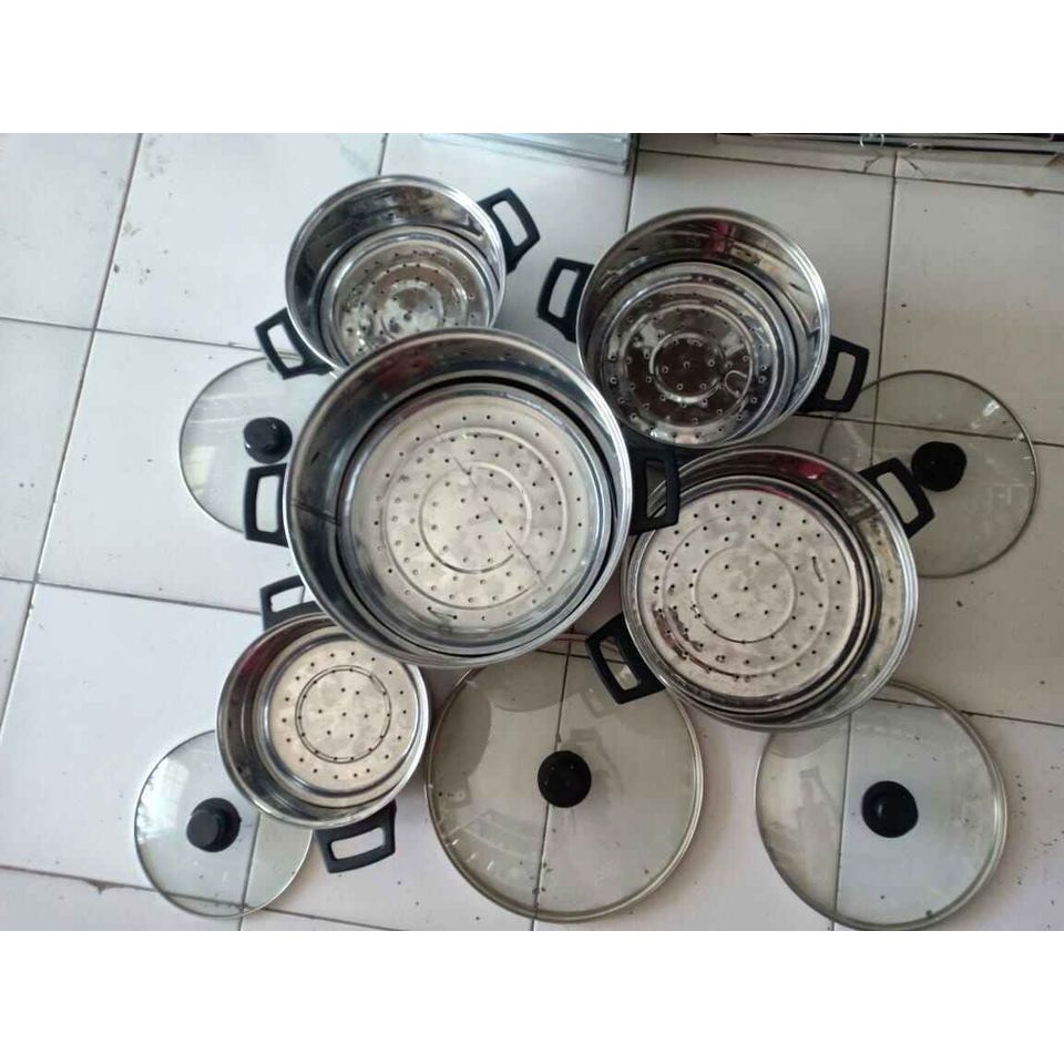 Panci Kukusan Tutup Kaca