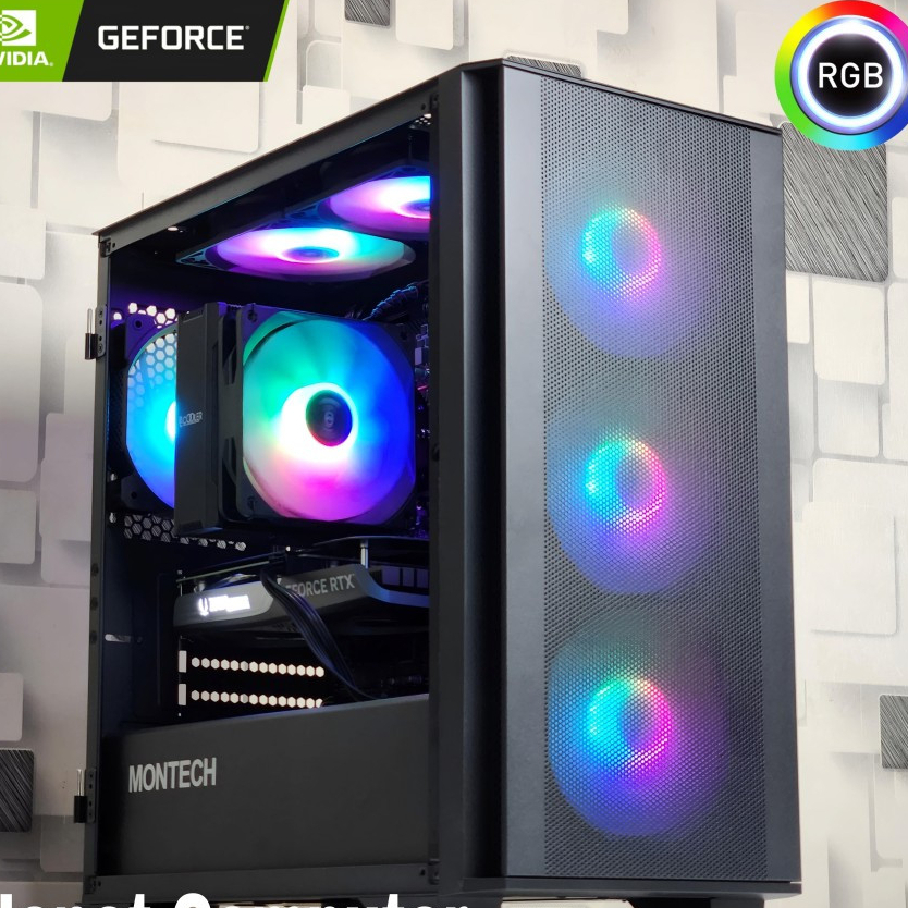 Pc Gaming Rakitan intel i7 10700F I 16GB I GTX 1650 4GB TUF Gaming