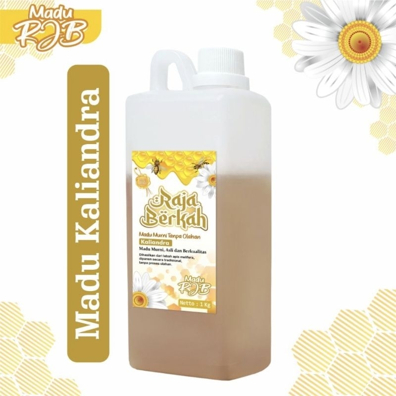 

Madu Asli 100% Murni Nakstar Nektar Kaliandra 1 KG 1Kilogram 100% Pure Natural Raw Honey