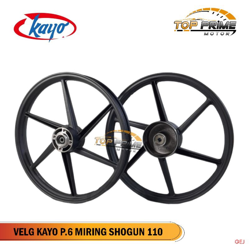 Velg Racing KAYO Palang 6 Miring 140x17 & 160x17 - Suzuki Shogun 110