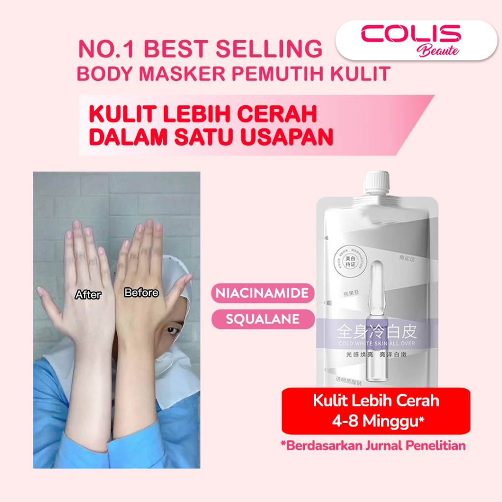 Body Mask | Pemutih badan | Sabun pemutih badan | Hand body pemutih | Collagen | Body serum | Pemuti