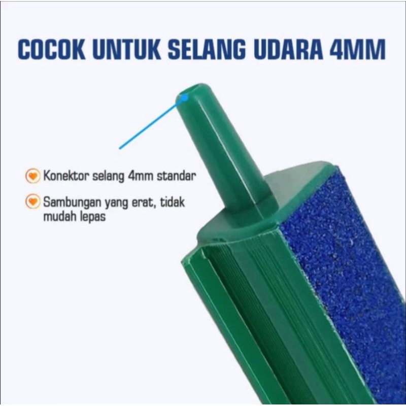 Batu Airstone Panjang AIRSTONE  4 INCH / 10cm