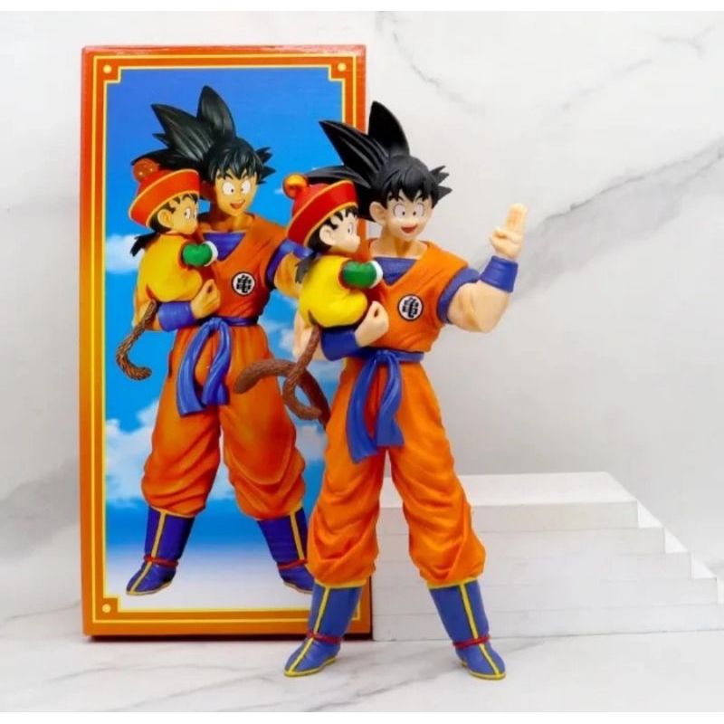 Dragon ball figure sun Goku gohan statue