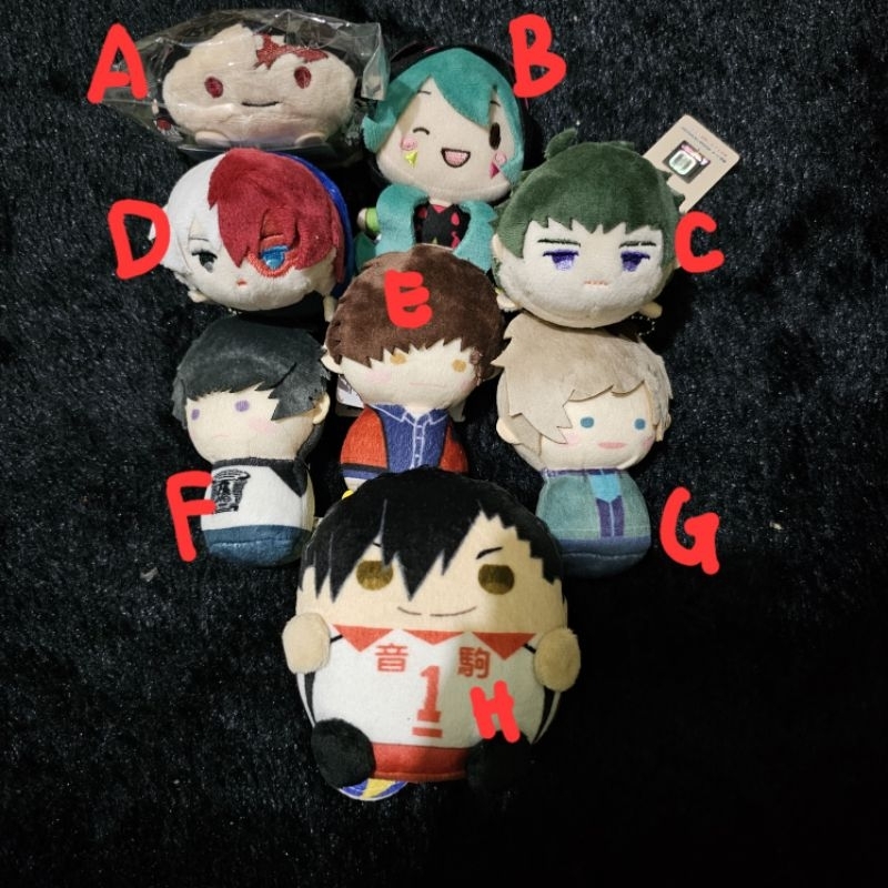 mix nuigurumi plush anime mochi todoroki miku kuroo dan dkk