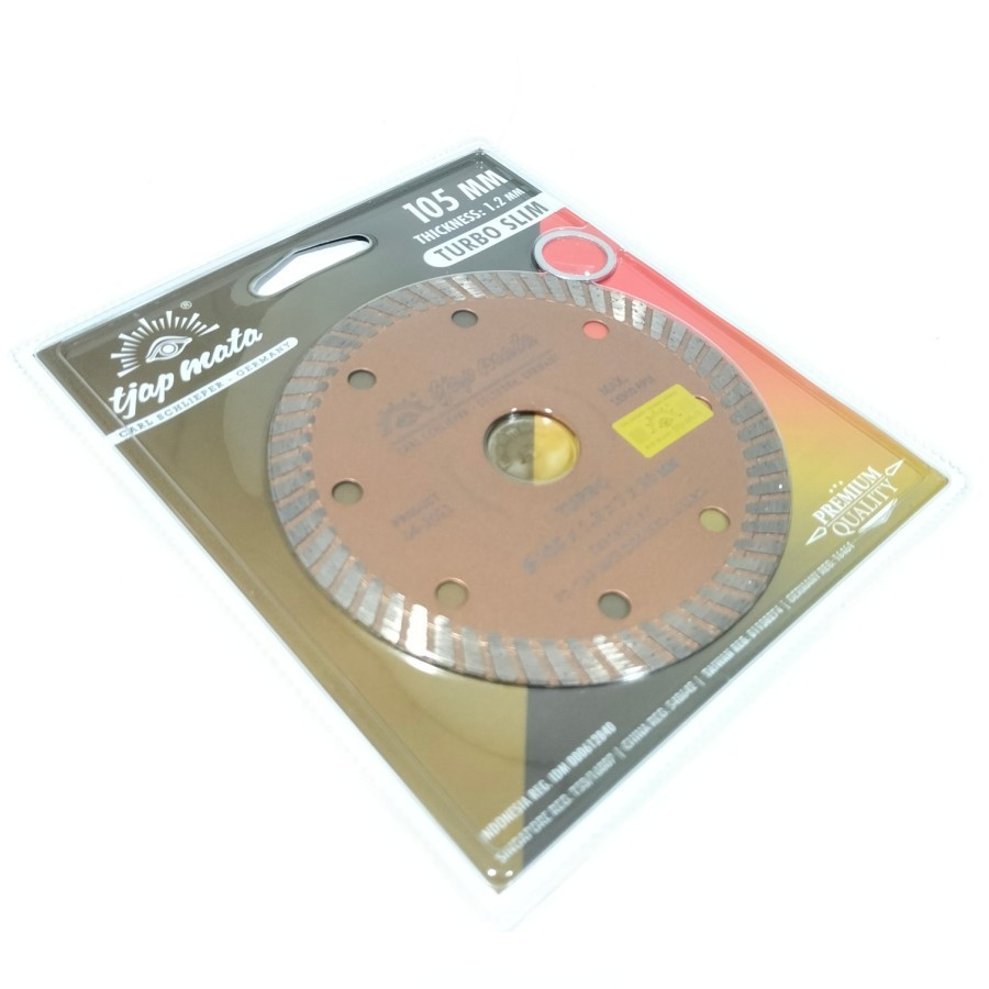 Diamond Wheel Turbo Tjap Mata 4"/ Mata potong keramik turbo