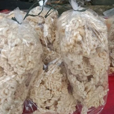 

kerupuk beras+ikan, kelempang asli Palembang