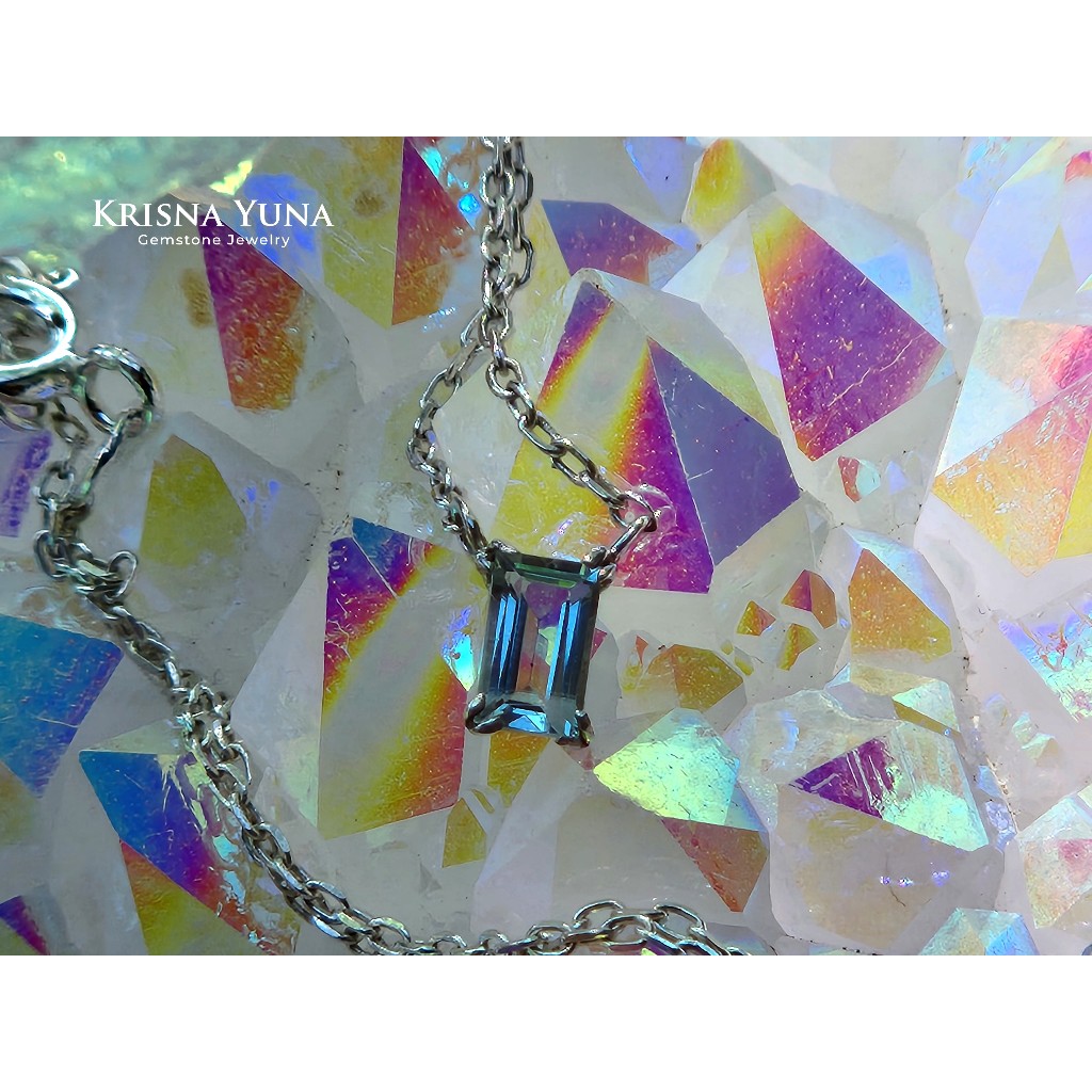 Natural Aquamarine Necklace