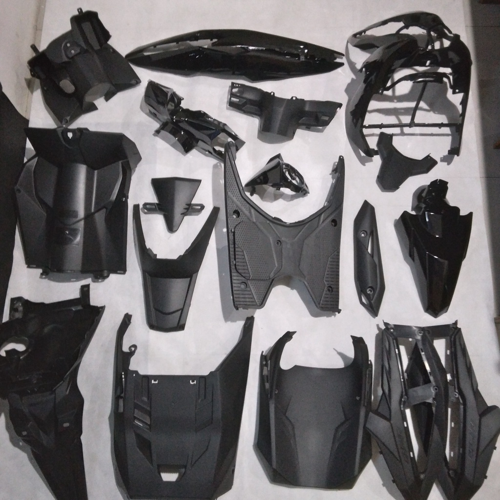 Full Body Beat Street / ESP K81 2016 2017 2018 2019 Hitam WIN | complete set bodi kasar halus motor 