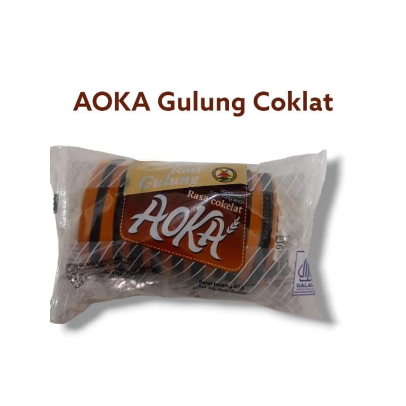 

Aoka Roti Gulung Coklat 60gr (Satuan)