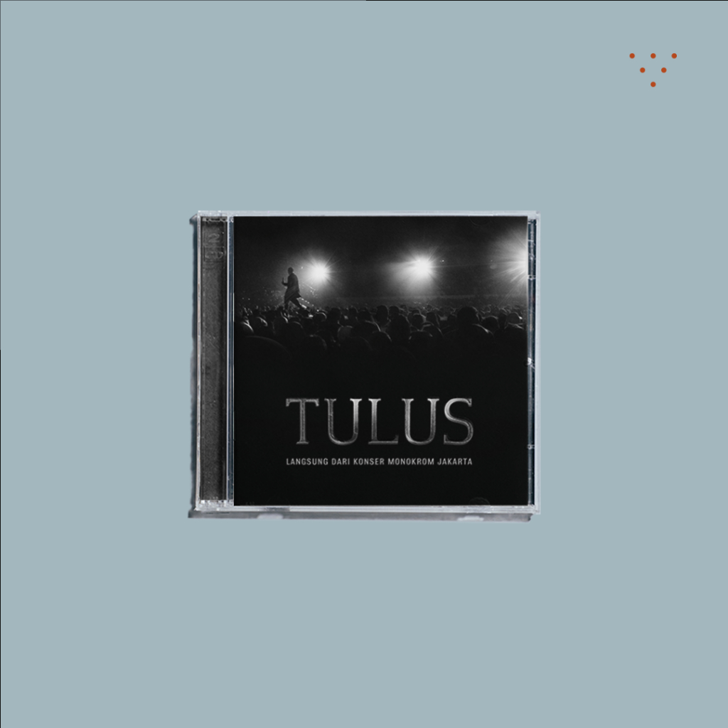 CD Album TULUS Langsung Dari Konser Monokrom Jakarta